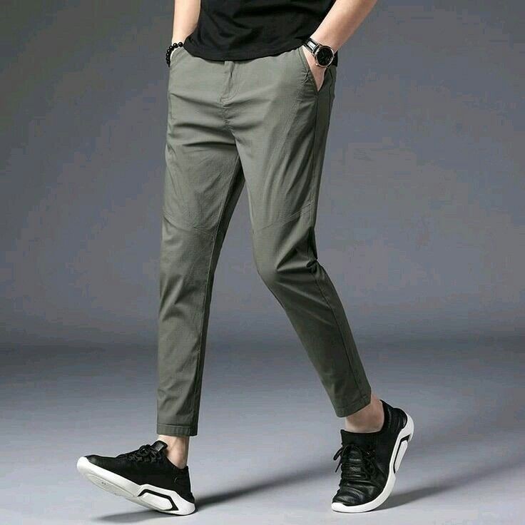 Cotton Pant for Men and Boys - MODEL WEAR Regular Fit Bottoms - Stylish