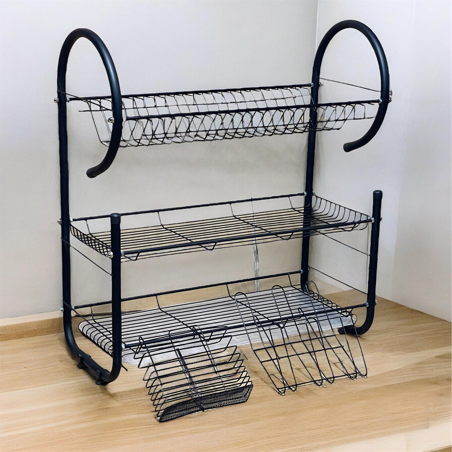 Dish Spoon Fork Bowl Cup Drain Rack Pot Rack