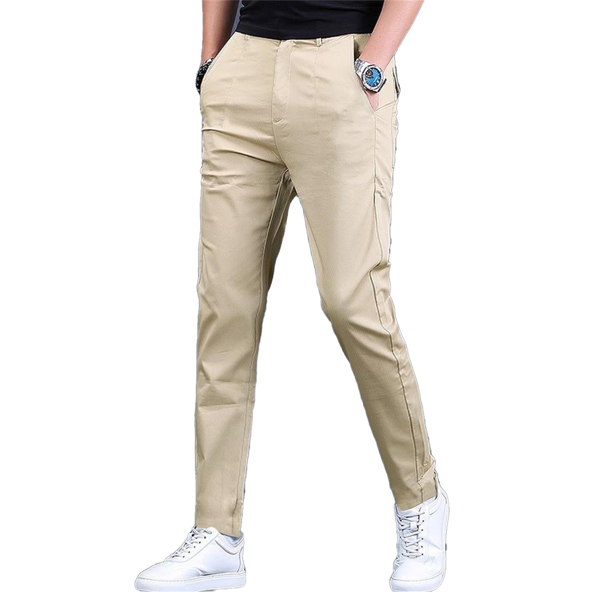 Cotton Pant for Men and Boys - MODEL WEAR Regular Fit Bottoms - Stylish