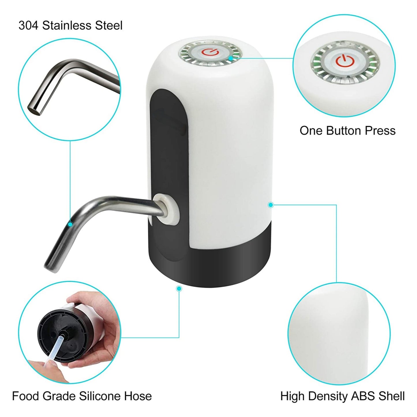 Automatic Electric Water Bottle Pump Dispenser