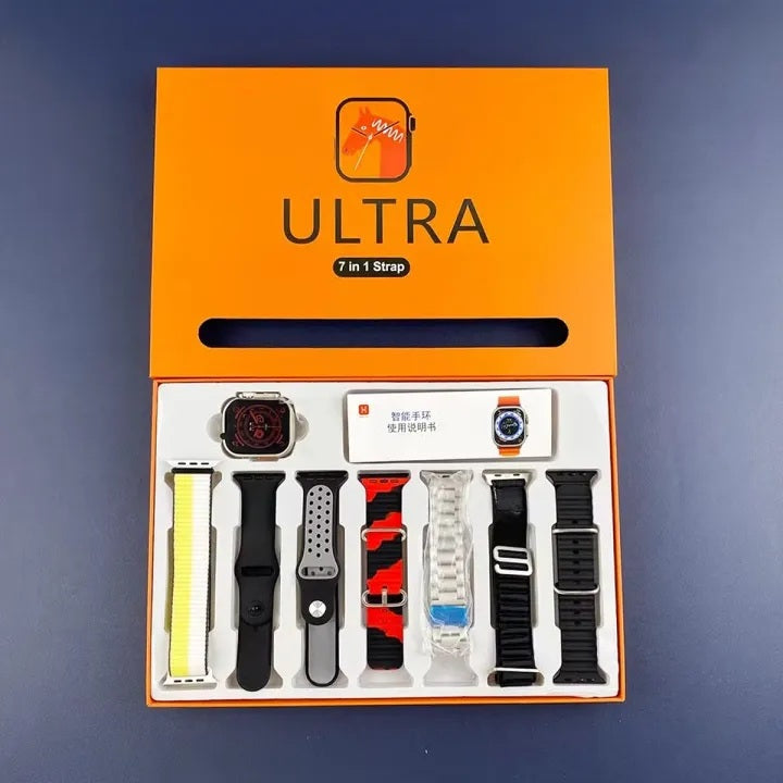 7 in 1 Ultra Smart Watch for Men Women